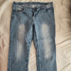 Maurices Light Blue Skinny Jeans
